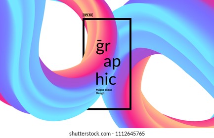 Trendy geometric background. 3d Fluid shapes composition. Eps10 vector. Trendy geometric background. 3d Fluid shapes composition. Eps10 vector.