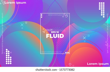 Trendy geometric background. 3d Fluid wave liquid shape. Suitable For Wallpaper, Banner, Background, Card, Book Illustration, landing page, gift, cover, flyer, report, bussiness, social media