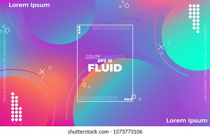 Trendy geometric background. 3d Fluid wave liquid shape. Suitable For Wallpaper, Banner, Background, Card, Book Illustration, landing page, gift, cover, flyer, report, bussiness, social media