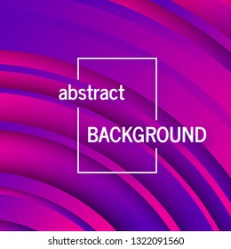 Trendy geometric background with abstract circles shapes. Futuristic dynamic pattern design. Vector illustration