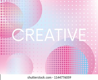 Trendy geometric background. Dynamic shapes composition. Eps10 vector. Vector illustration for a cover, website or corporate style documentation.
