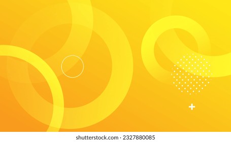 Trendy geometric background. Dynamic shapes composition. Eps10 vector