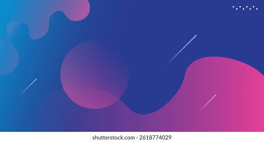 Trendy geometric background. Dynamic shapes composition. Eps10 vector