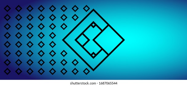 Trendy geometric background.  Suitable For Wallpaper, Banner, Background, Card, Book Illustration, landing page, gift, cover, flyer, report, bussiness, social media