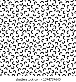 Trendy Geometric Design Seamless Pattern - Fun geometric repeating pattern design