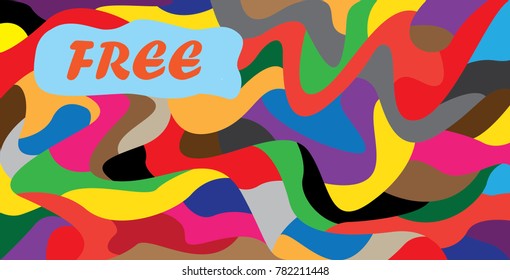 Trendy geometric elements design. Retro style texture, pattern and elements. Modern abstract design poster and cover template vector, free
