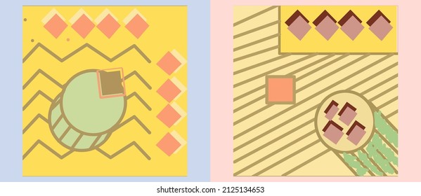Trendy geometric elements memphis colorful and glowing design. Retro 90’s style texture, pattern and elements. Modern abstract background design and cover template.eps10