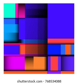 Trendy geometric elements memphis colorful and glowing design. Retro 90’s style texture, pattern and elements. Modern abstract background design and cover template.