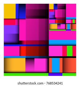 Trendy geometric elements memphis colorful and glowing design. Retro 90’s style texture, pattern and elements. Modern abstract background design and cover template.