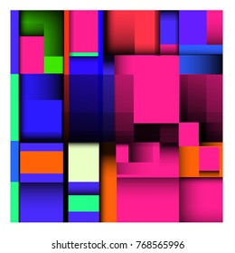 Trendy geometric elements memphis colorful and glowing design. Retro 90’s style texture, pattern and elements. Modern abstract background design and cover template.