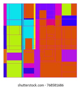 Trendy geometric elements memphis colorful and glowing design. Retro 90’s style texture, pattern and elements. Modern abstract background design and cover template.