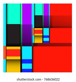 Trendy geometric elements memphis colorful and glowing design. Retro 90’s style texture, pattern and elements. Modern abstract background design and cover template.