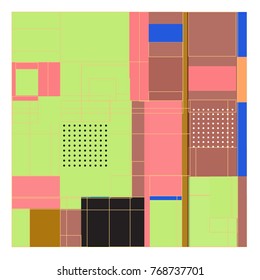 Trendy geometric elements memphis colorful and glowing design. Retro 90’s style texture, pattern and elements. Modern abstract background design and cover template.