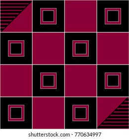 Trendy geometric elements memphis colorful and glowing design. Retro 90’s style texture, pattern and elements. Modern abstract background design and cover template