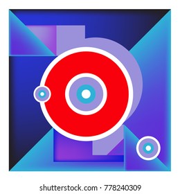 Trendy geometric elements memphis colorful and glowing design. Retro 90’s style texture, pattern and elements. Modern abstract background design and cover template.