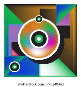 Trendy geometric elements memphis colorful and glowing design. Retro 90’s style texture, pattern and elements. Modern abstract background design and cover template.