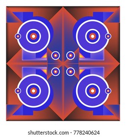 Trendy geometric elements memphis colorful and glowing design. Retro 90’s style texture, pattern and elements. Modern abstract background design and cover template.