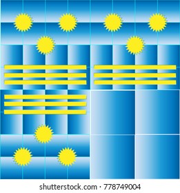 Trendy geometric elements memphis colorful and glowing design. Retro 90’s style texture, pattern and elements. Modern abstract background design and cover template