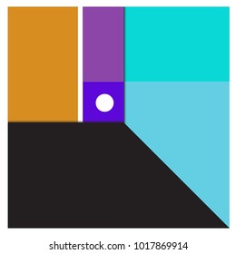 Trendy geometric elements memphis greeting cards design. Retro style texture, pattern and elements. Modern abstract design poster and cover template