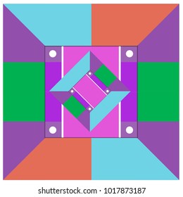 Trendy geometric elements memphis greeting cards design. Retro style texture, pattern and elements. Modern abstract design poster and cover template