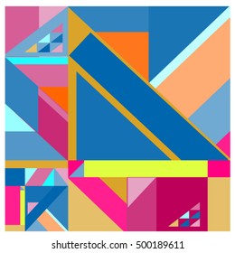 Trendy geometric elements memphis greeting cards design. Retro style texture, pattern and elements. Modern abstract design poster and cover template