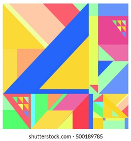 Trendy geometric elements memphis greeting cards design. Retro style texture, pattern and elements. Modern abstract design poster and cover template