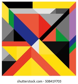 Trendy geometric elements memphis greeting cards design. Retro style texture, pattern and elements. Modern abstract design poster and cover template