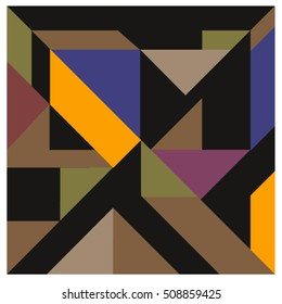Trendy geometric elements memphis greeting cards design. Retro style texture, pattern and elements. Modern abstract design poster and cover template

