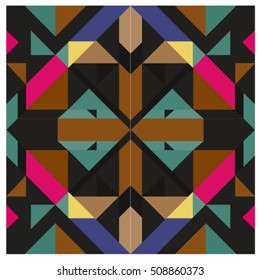 Trendy geometric elements memphis greeting cards design. Retro style texture, pattern and elements. Modern abstract design poster and cover template