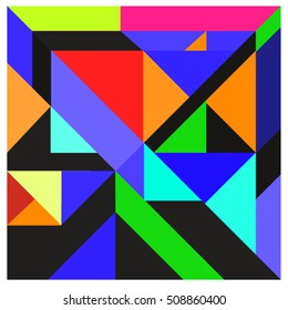 Trendy geometric elements memphis greeting cards design. Retro style texture, pattern and elements. Modern abstract design poster and cover template