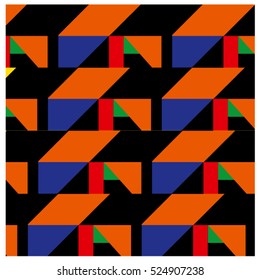 Trendy geometric elements memphis greeting cards design. Retro style texture, pattern and elements. Modern abstract design poster and cover template