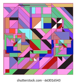 Trendy geometric elements memphis greeting cards design. Retro style texture, pattern and elements. Modern abstract design poster and cover template