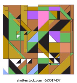 Trendy geometric elements memphis greeting cards design. Retro style texture, pattern and elements. Modern abstract design poster and cover template