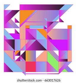 Trendy geometric elements memphis greeting cards design. Retro style texture, pattern and elements. Modern abstract design poster and cover template