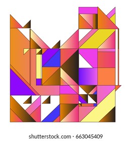 Trendy geometric elements memphis greeting cards design. Retro style texture, pattern and elements. Modern abstract design poster and cover template