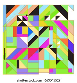 Trendy geometric elements memphis greeting cards design. Retro style texture, pattern and elements. Modern abstract design poster and cover template