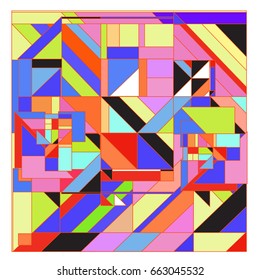 Trendy geometric elements memphis greeting cards design. Retro style texture, pattern and elements. Modern abstract design poster and cover template