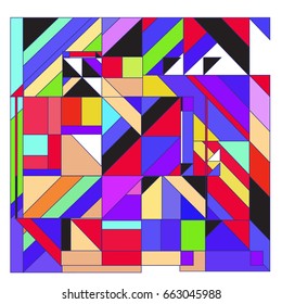 Trendy geometric elements memphis greeting cards design. Retro style texture, pattern and elements. Modern abstract design poster and cover template