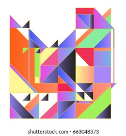 Trendy geometric elements memphis greeting cards design. Retro style texture, pattern and elements. Modern abstract design poster and cover template