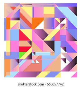 Trendy geometric elements memphis greeting cards design. Retro style texture, pattern and elements. Modern abstract design poster and cover template