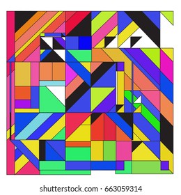 Trendy geometric elements memphis greeting cards design. Retro style texture, pattern and elements. Modern abstract design poster and cover template