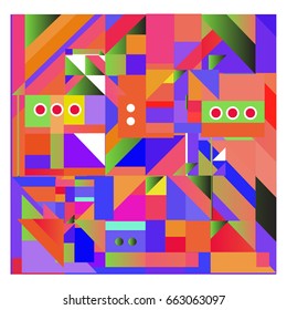 Trendy geometric elements memphis greeting cards design. Retro style texture, pattern and elements. Modern abstract design poster and cover template