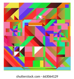 Trendy geometric elements memphis greeting cards design. Retro style texture, pattern and elements. Modern abstract design poster and cover template