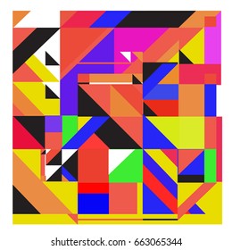 Trendy geometric elements memphis greeting cards design. Retro style texture, pattern and elements. Modern abstract design poster and cover template
