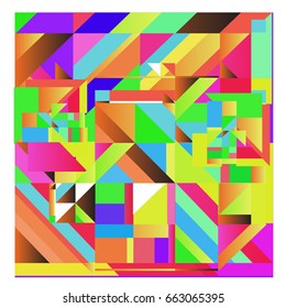 Trendy geometric elements memphis greeting cards design. Retro style texture, pattern and elements. Modern abstract design poster and cover template