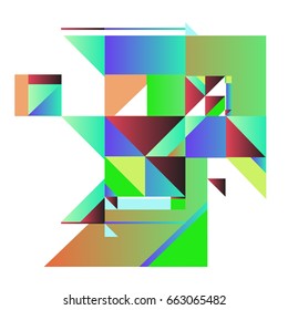 Trendy geometric elements memphis greeting cards design. Retro style texture, pattern and elements. Modern abstract design poster and cover template