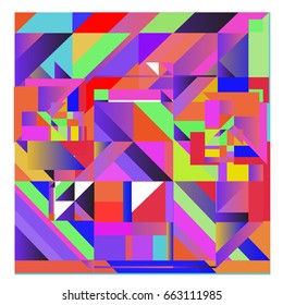 Trendy geometric elements memphis greeting cards design. Retro style texture, pattern and elements. Modern abstract design poster and cover template