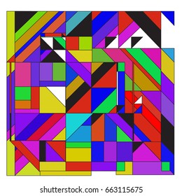Trendy geometric elements memphis greeting cards design. Retro style texture, pattern and elements. Modern abstract design poster and cover template