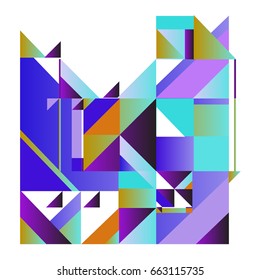 Trendy geometric elements memphis greeting cards design. Retro style texture, pattern and elements. Modern abstract design poster and cover template