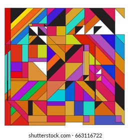 Trendy geometric elements memphis greeting cards design. Retro style texture, pattern and elements. Modern abstract design poster and cover template